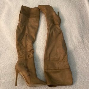 Brand new over the knee heel boots